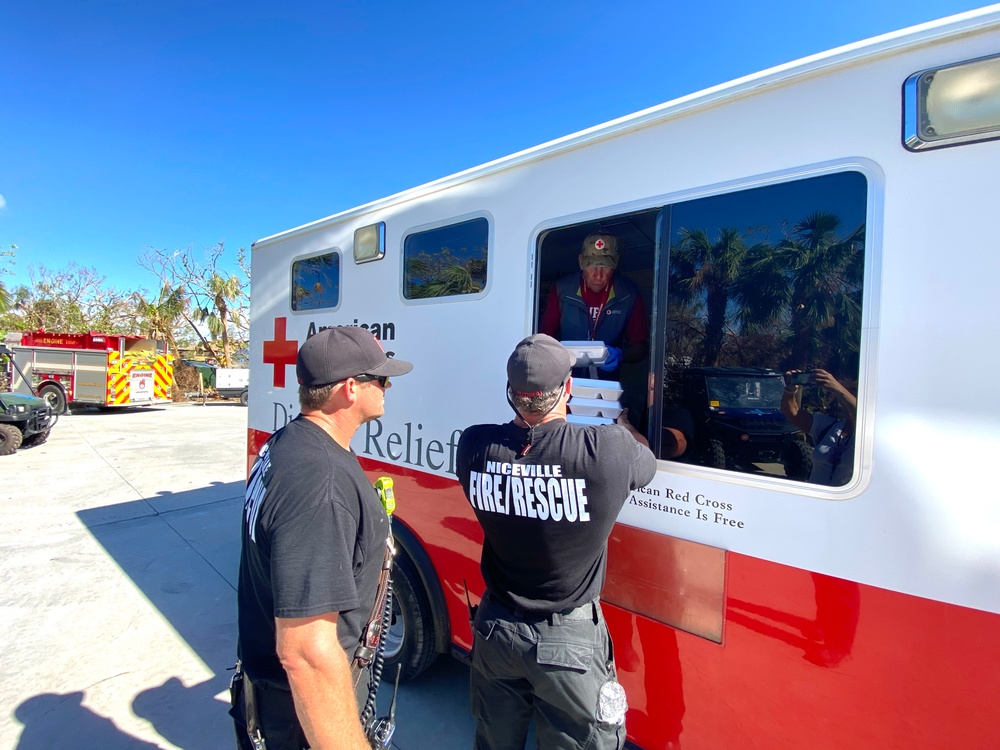 Red Cross Delivers Meals to First Responders