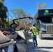 Crews Work To Remove Debris on Sanibel Island