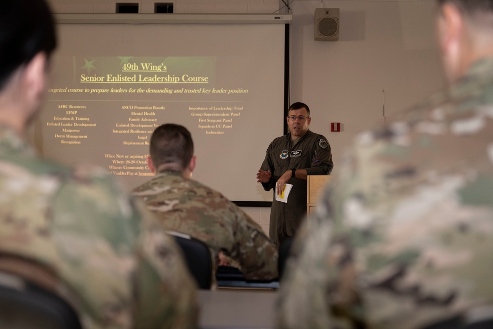 Holloman AFB conducts Senior Enlisted Leader Course