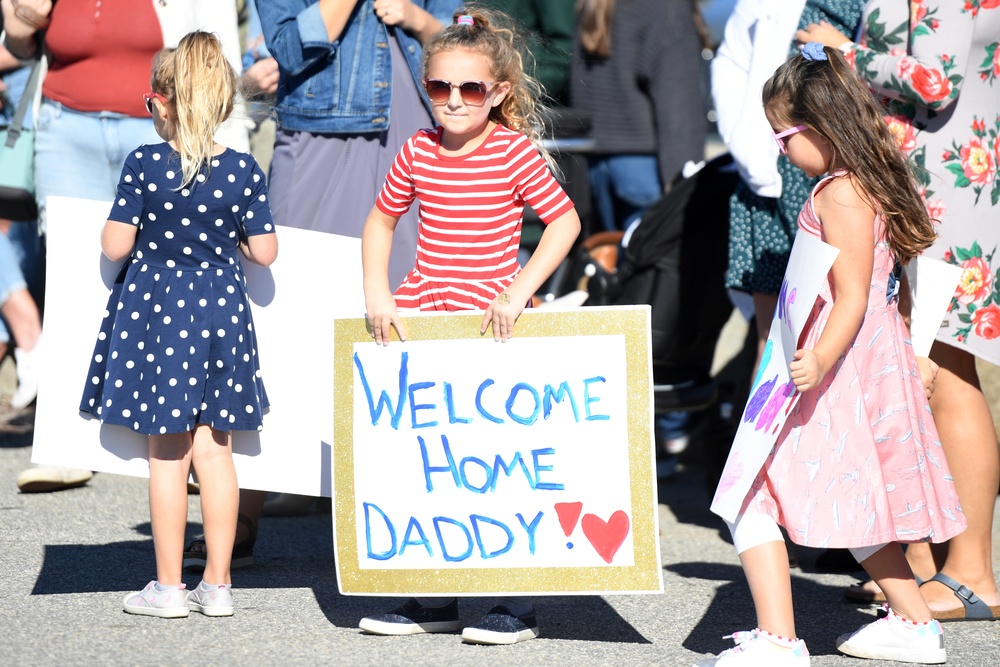 USS North Dakota returns to homeport