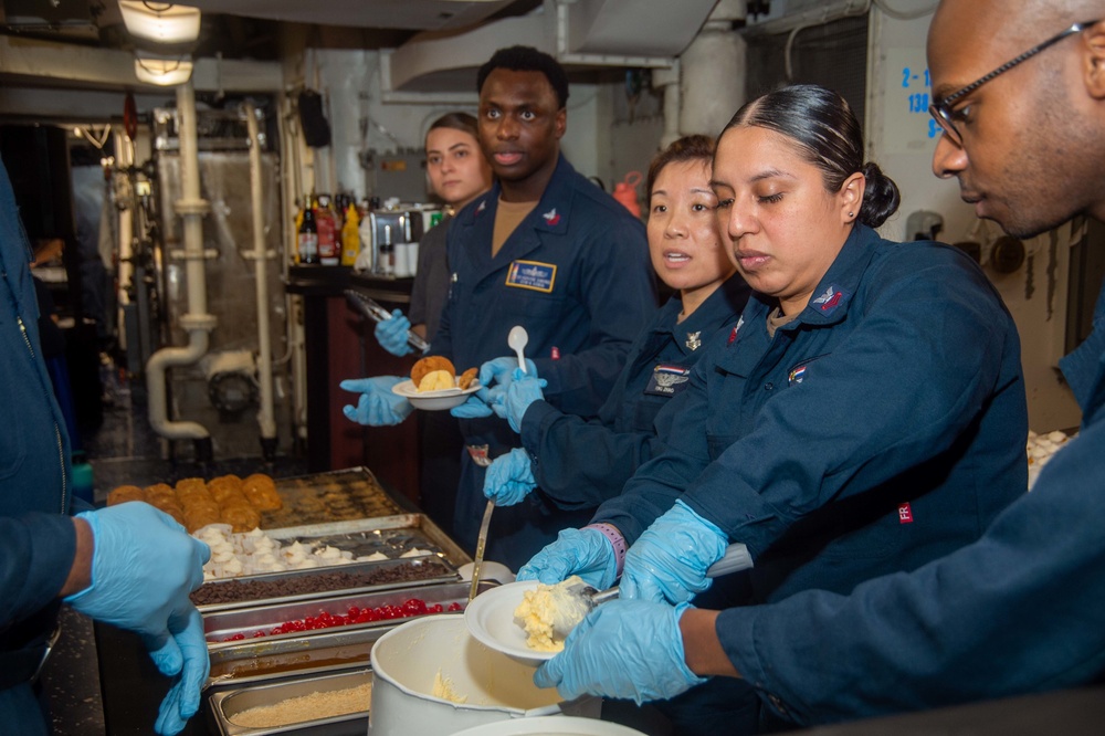 USS Ronald Reagan (CVN 76) celebrates Sailors’ October birthdays