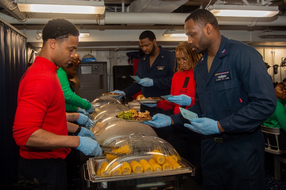 USS Ronald Reagan (CVN 76) celebrates Sailors’ October birthdays