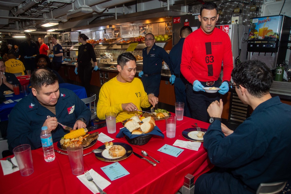 USS Ronald Reagan (CVN 76) celebrates Sailors’ October birthdays