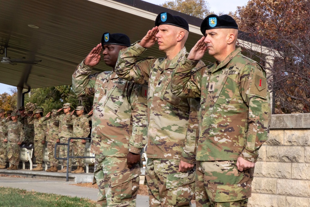 1st Combined Arms Battalion, 63rd Armor Regiment, 2nd Armored Brigade Combat Team, 1st Infantry Division, Change of Responsibility Ceremony