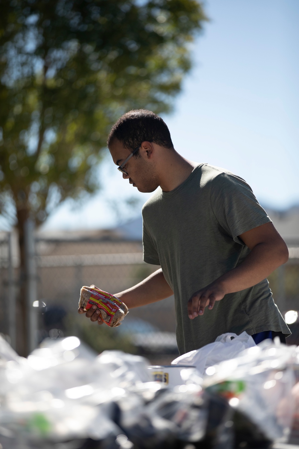 Young Men's Christian Association hosts weekly food drive