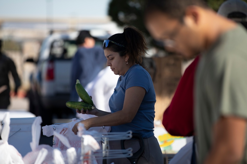 Young Men's Christian Association hosts weekly food drive