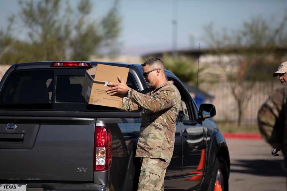 Young Men's Christian Association hosts weekly food drive