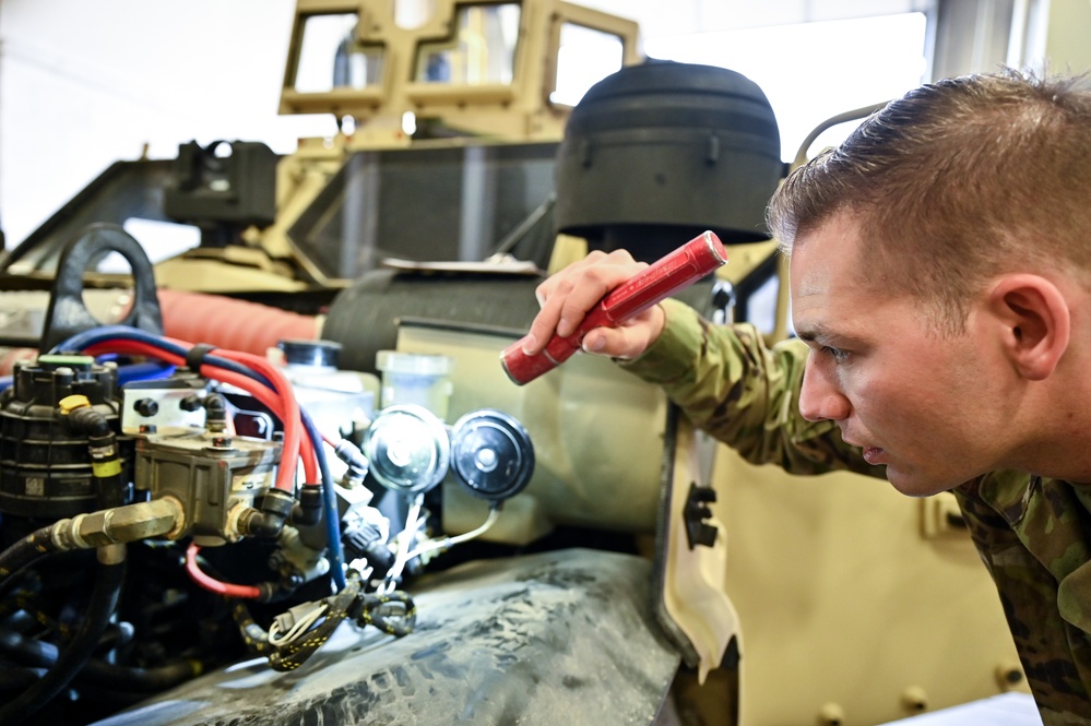 90 LRS inspects next-gen security vehicle