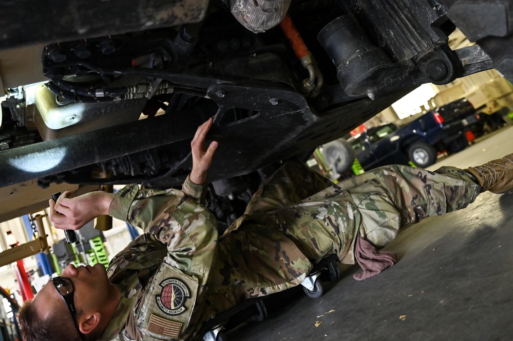 90 LRS inspects next-gen security vehicle