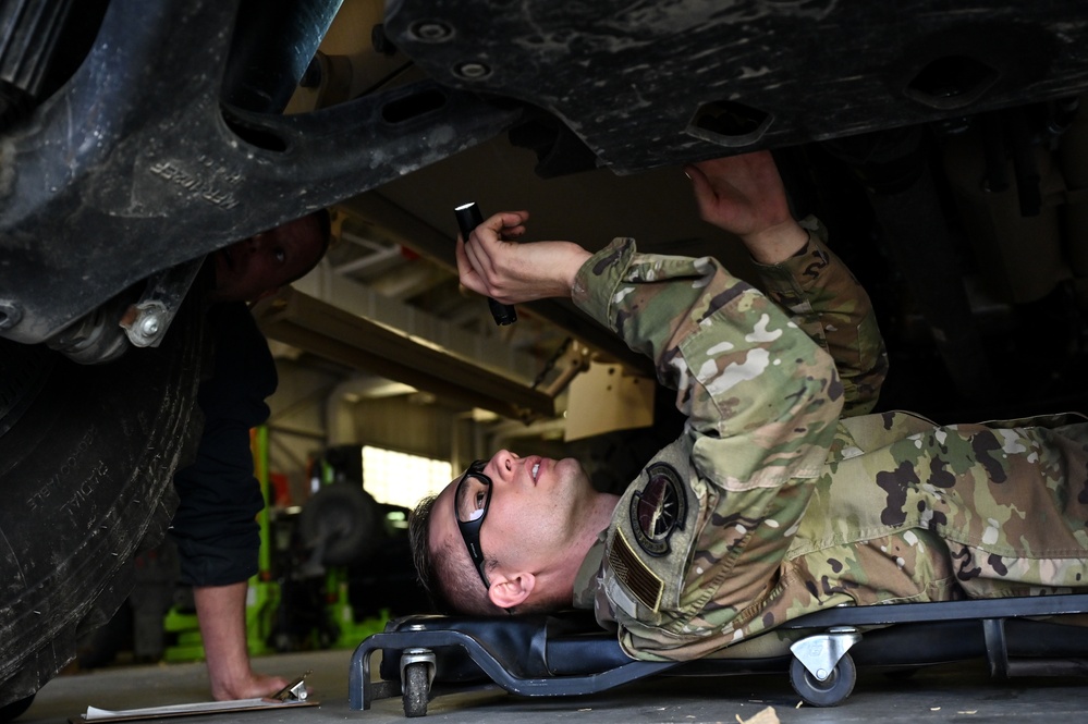 90 LRS inspects next-gen security vehicle