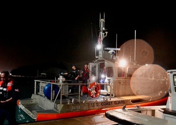 U.S. Coast Guard ensures safety of Port of Guam through at-sea boarding of motor vessel Kenyo  