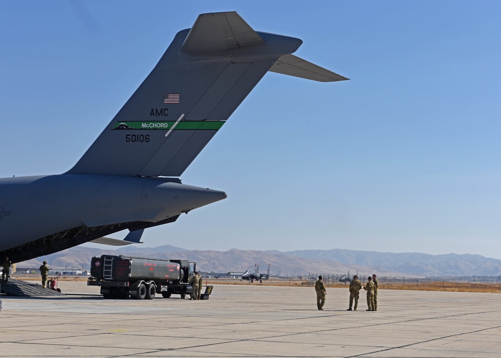 Team McChord, 366 FW exhibit rapid SFO during Exercise Rainier War 22B