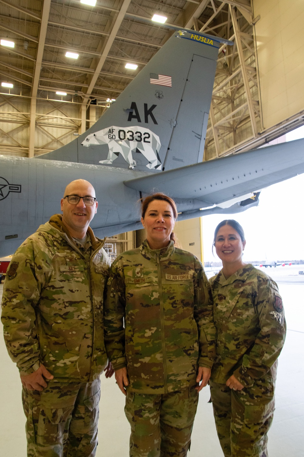 Commander of the Alaska Air National Guard visits 168th Wing