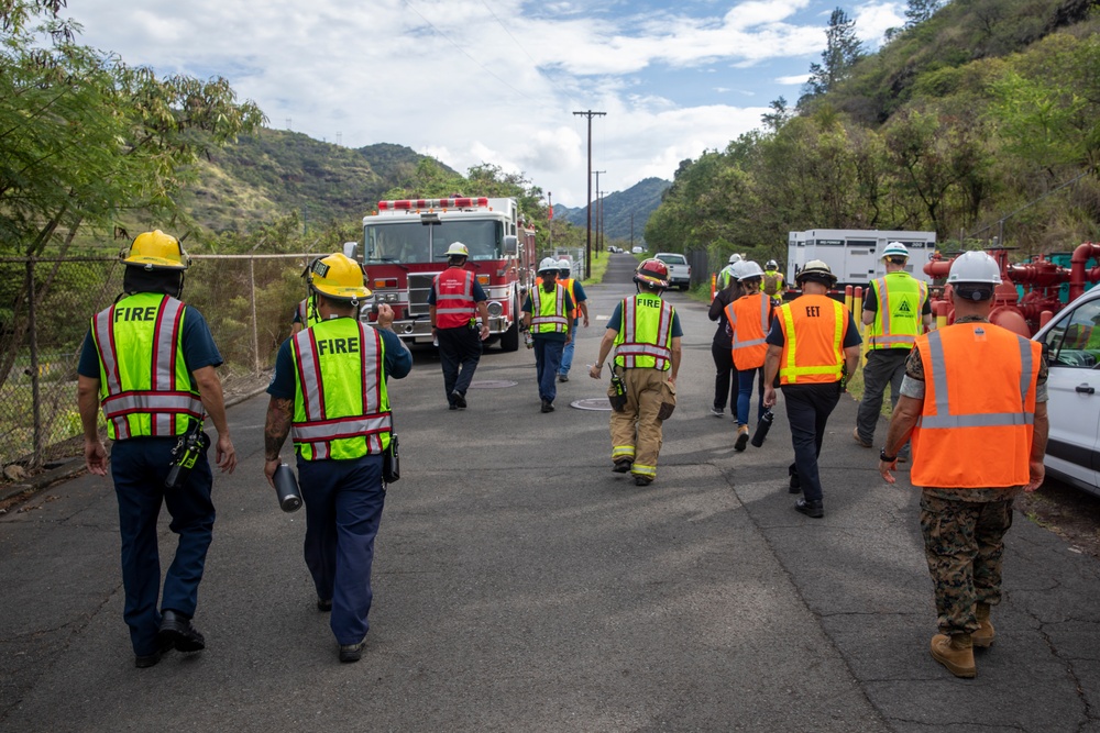 Red Hill Bulk Fuel Storage Facility Stakeholder Safety Walkthrough