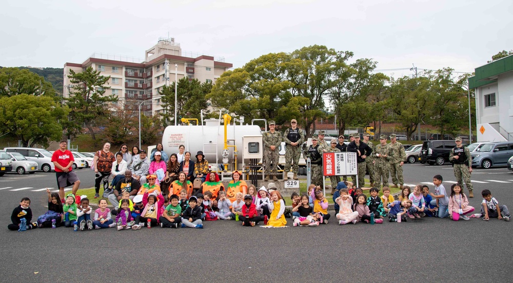 Sasebo Elementary Students Visit CFAS