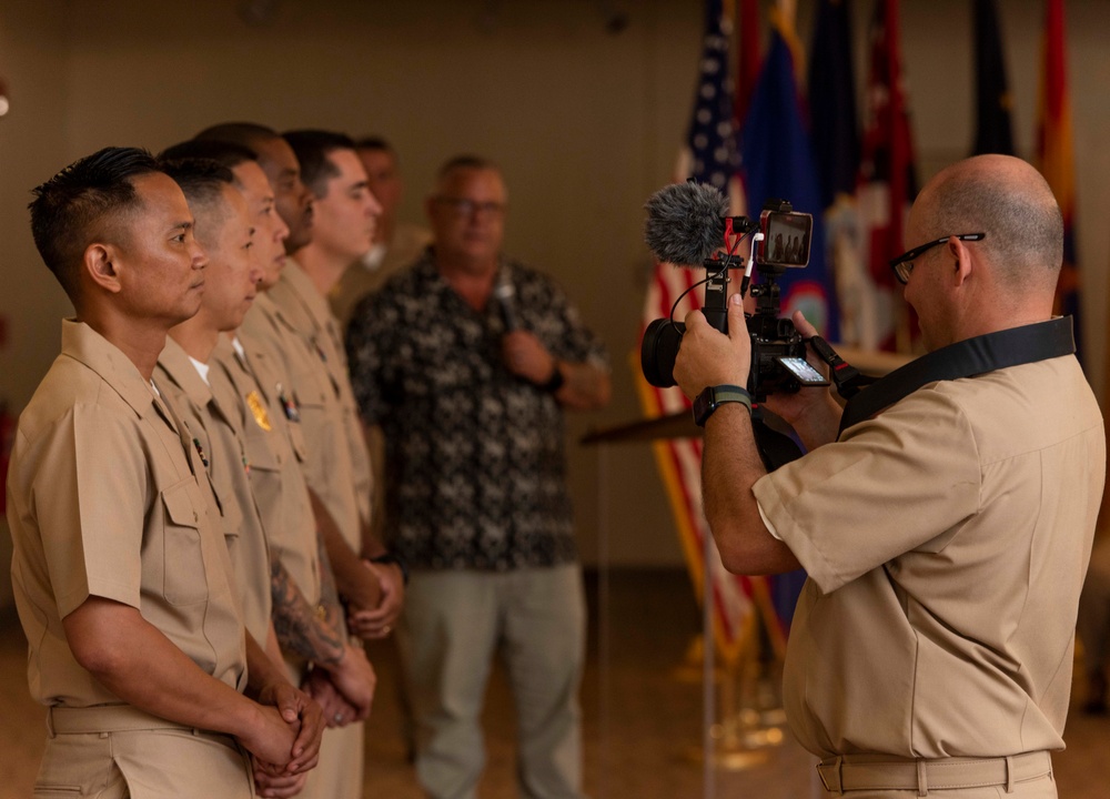 JRM Hosts CPO Pinning at Top O' the Mar