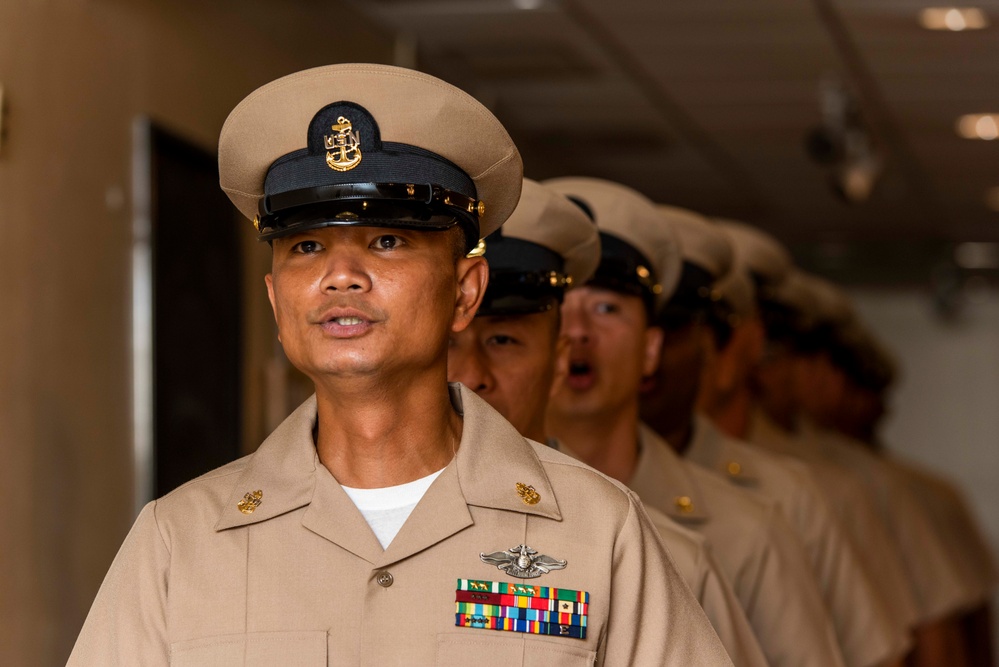 JRM Hosts CPO Pinning at Top O' the Mar