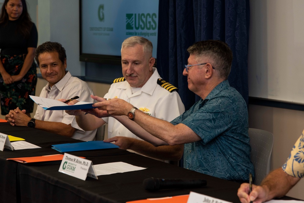 NAVFAC, UOG, GWA, USGS Partner for Sustainable Solutions