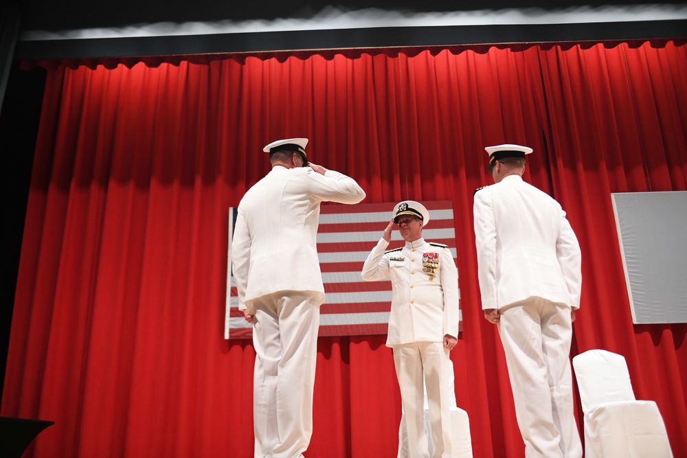 NAVFAC Far East Holds Change of Command, Retirement Ceremony