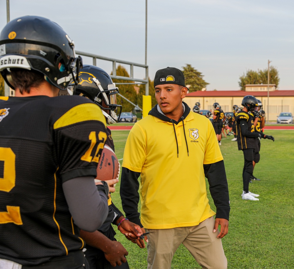 Soldiers mentor Vicenza football players on and off the field