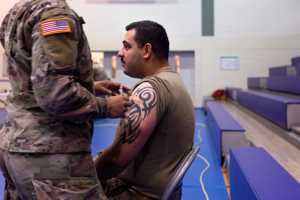 Task Force Orions Fights Cold and Flu Season