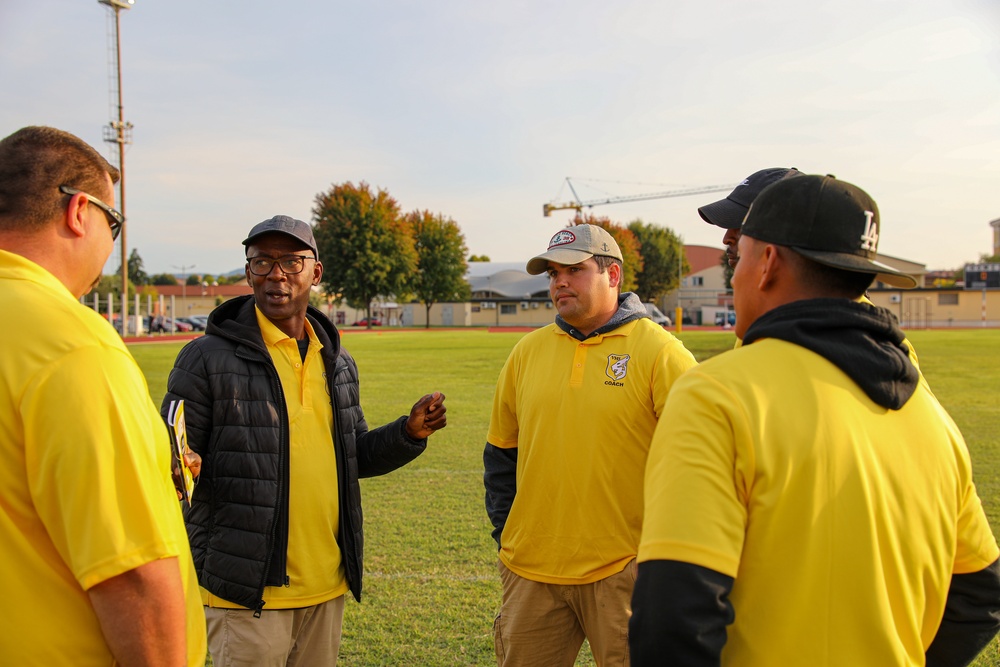 Soldiers mentor Vicenza football players on and off the field