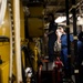 Crewmembers aboard Coast Guard Cutter Hamilton conduct basic engineering casualty control exercises while underway in the Atlantic Ocean