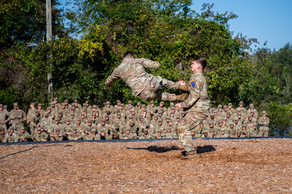 2022 09 16 Airborne and Ranger Training Brigade Rangers in Action demonstration and Graduation