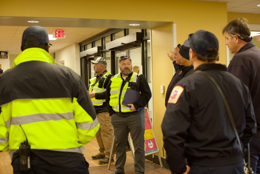 EXERCISE EXERCISE EXERCISE: Fort Bragg conducts full-scale evacuation of Soldier Support Center