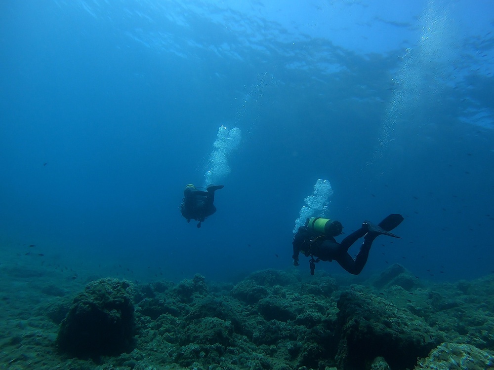 Exploratory Dive in the Mediterranean Sea