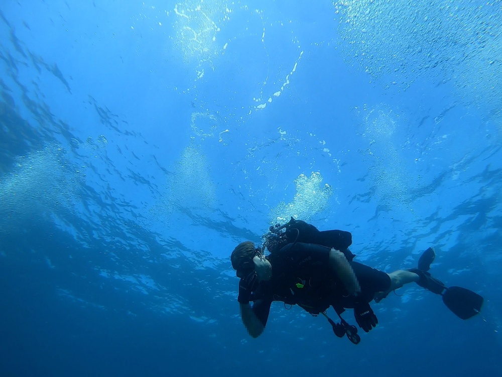 Exploratory Dive in the Mediterranean Sea