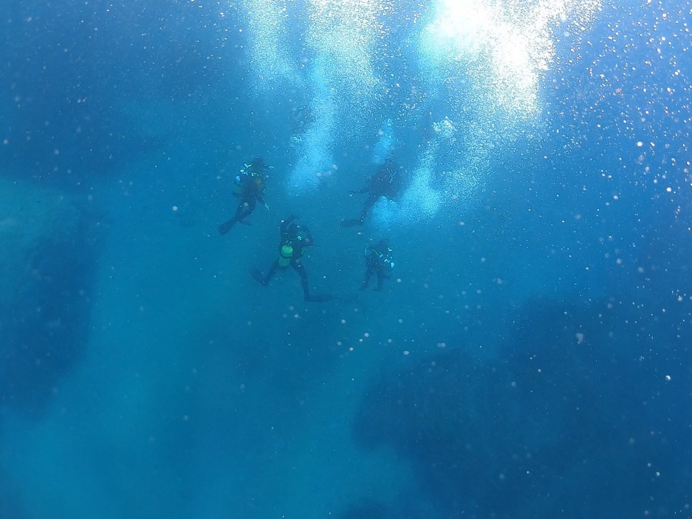 Exploratory Dive in the Mediterranean Sea