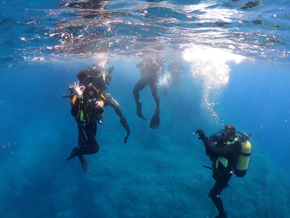 Exploratory Dive in the Mediterranean Sea