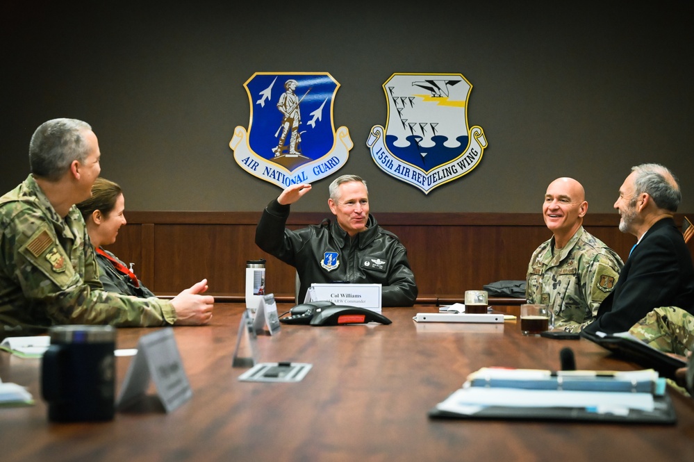 155th ARW hosts ANG Production Assessment Team