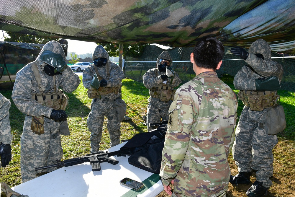 Expert Infantryman Badge, Expert Soldier Badge and Expert Field Medical Badge training.