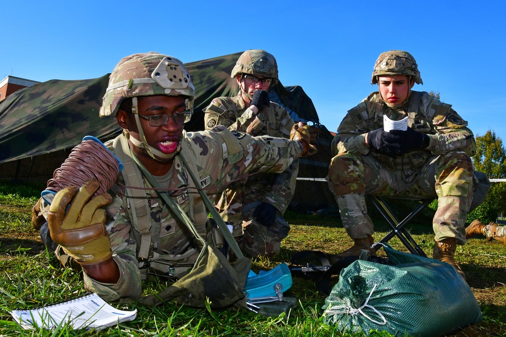 Expert Infantryman Badge, Expert Soldier Badge and Expert Field Medical Badge training.