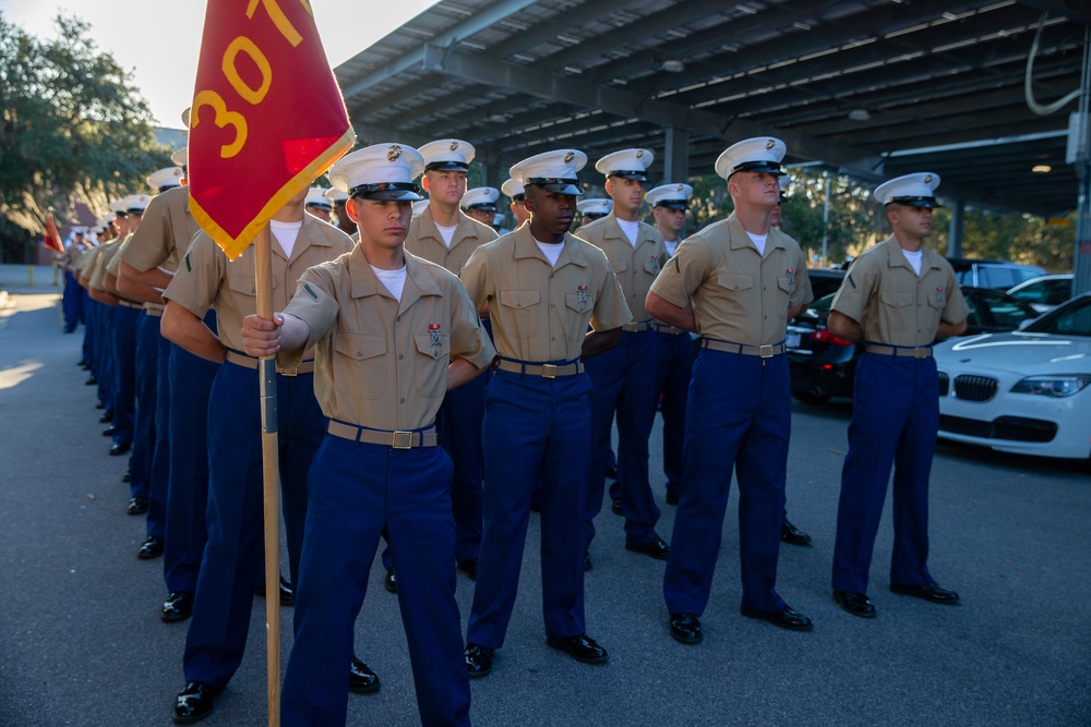 Chelsea native graduates as platoon honor graduate from Marine Corps Recruit Depot Parris Island