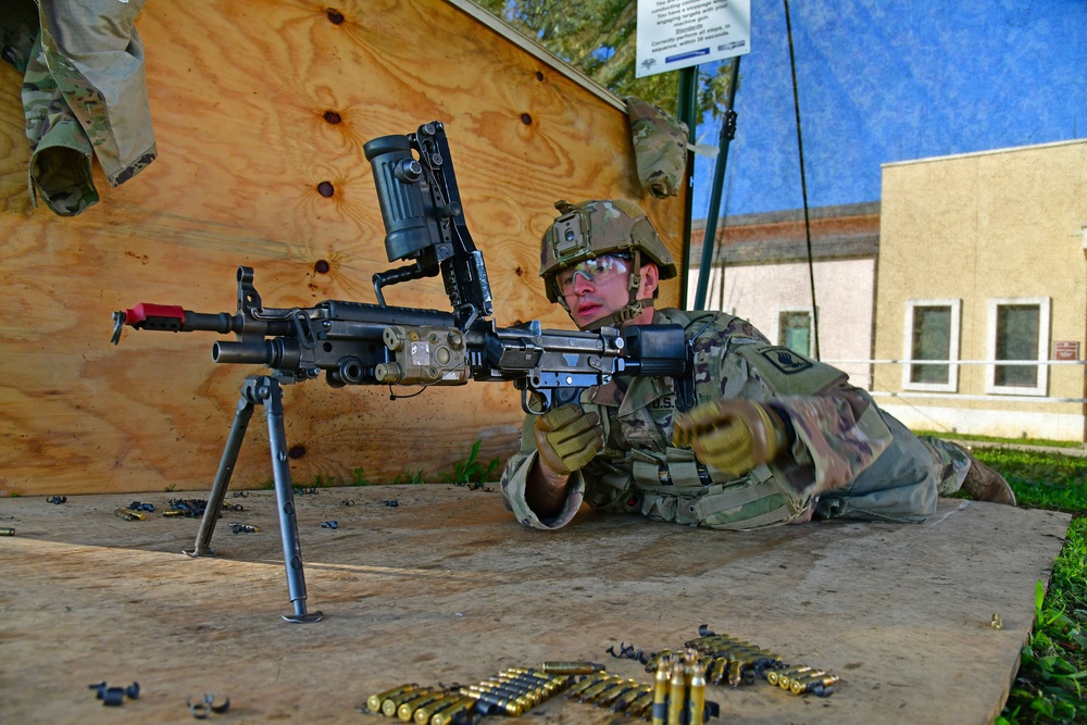 Expert Infantryman Badge, Expert Soldier Badge and Expert Field Medical Badge training.