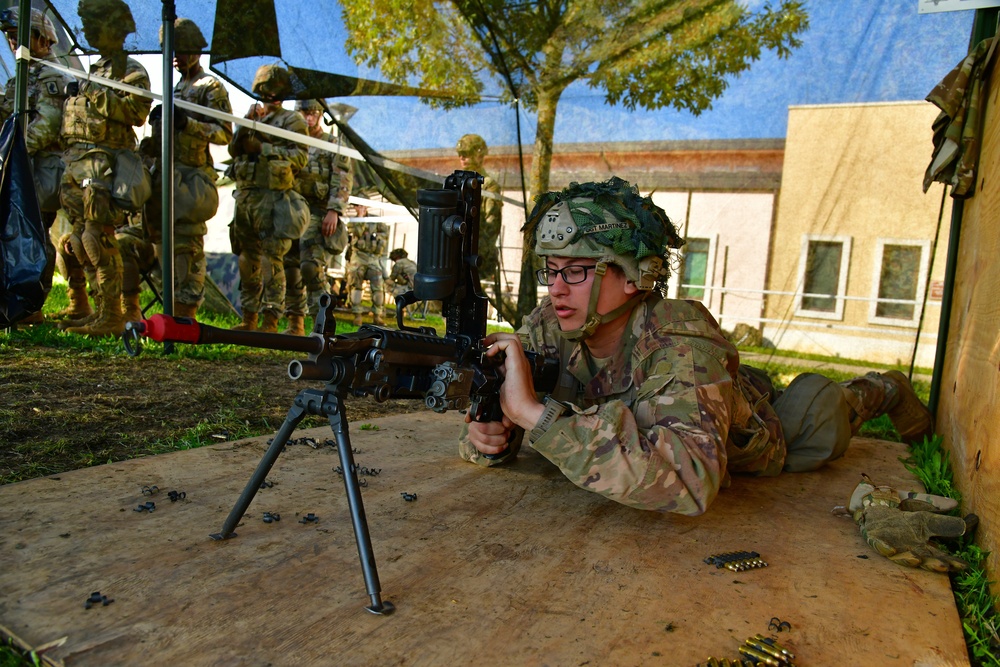 Expert Infantryman Badge, Expert Soldier Badge and Expert Field Medical Badge training.