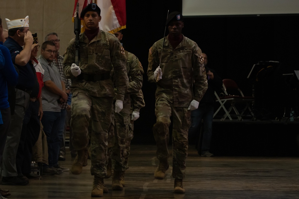 Service members and first responders honored by the city of Temple