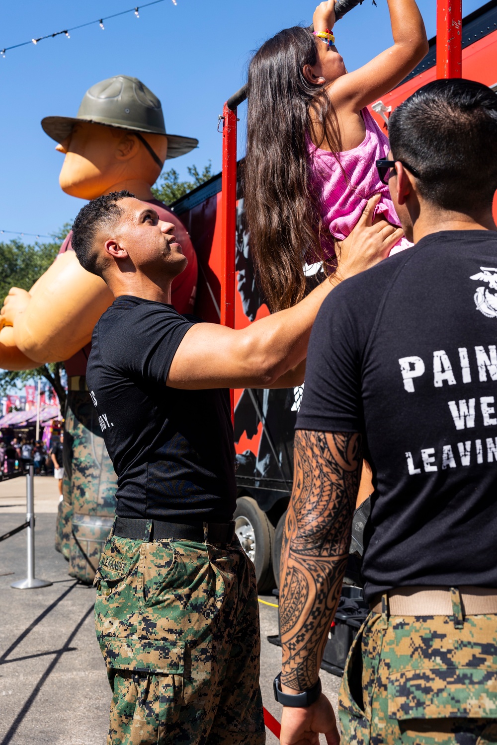 U.S. Marines Land at the State Fair of Texas