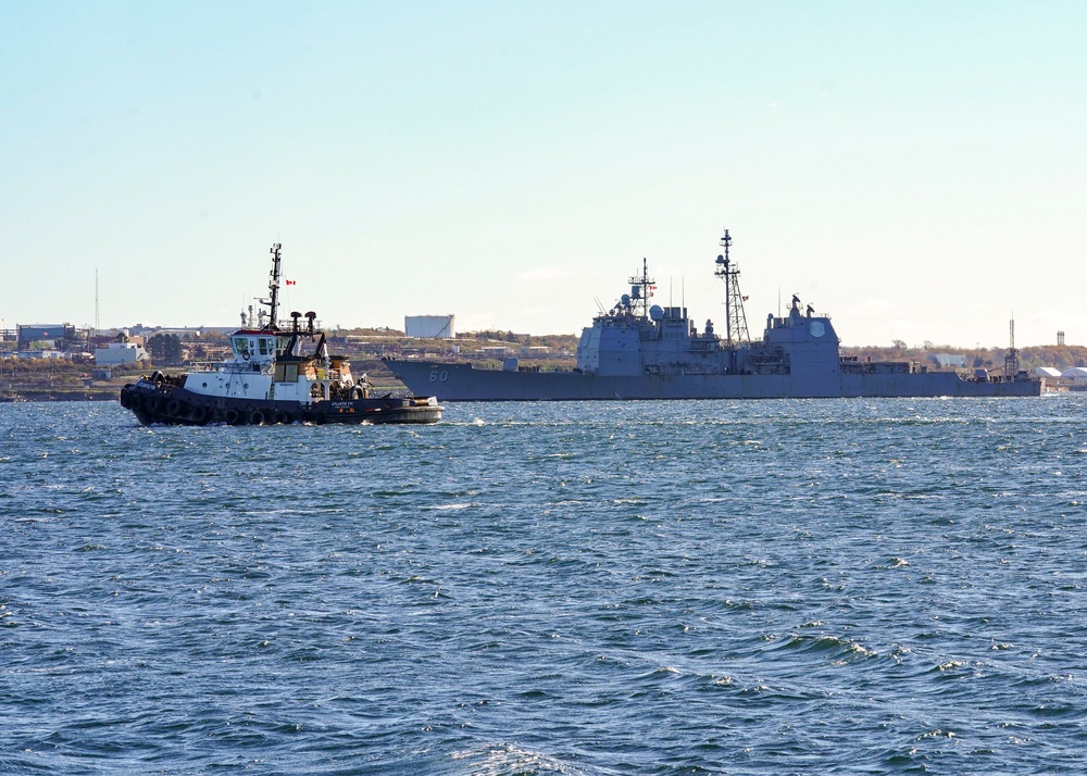 Gerald R. Ford Carrier Strike Group arrives in Halifax