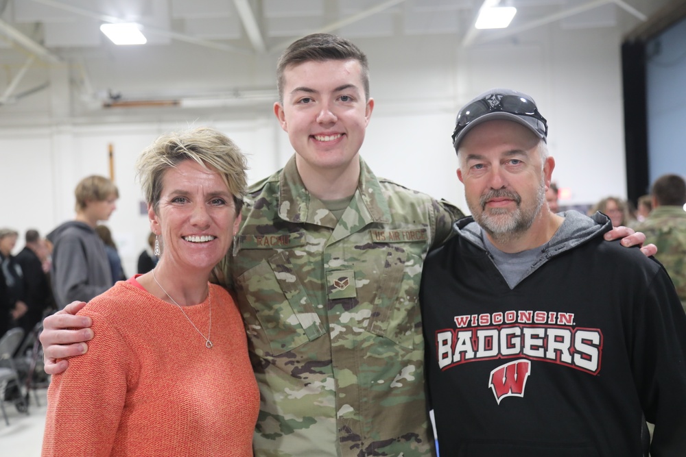 128th Air Control Squadron homecoming ceremony