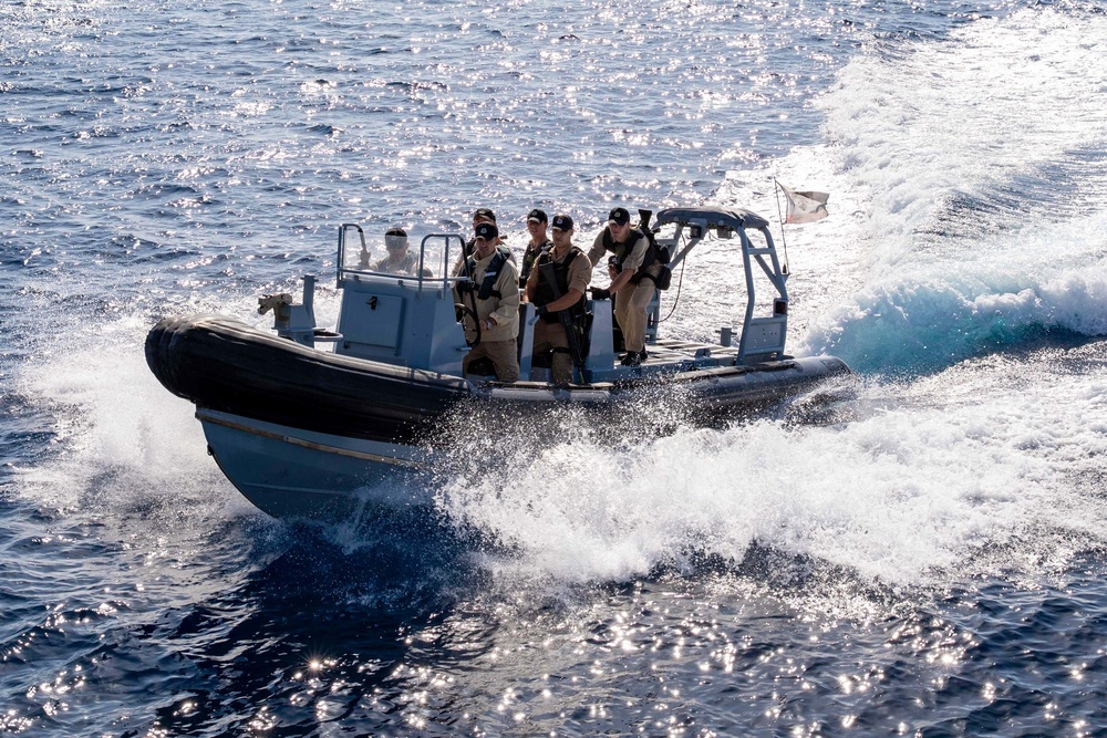 USS Leyte Gulf (CG 55) participates in NEST 22.2.