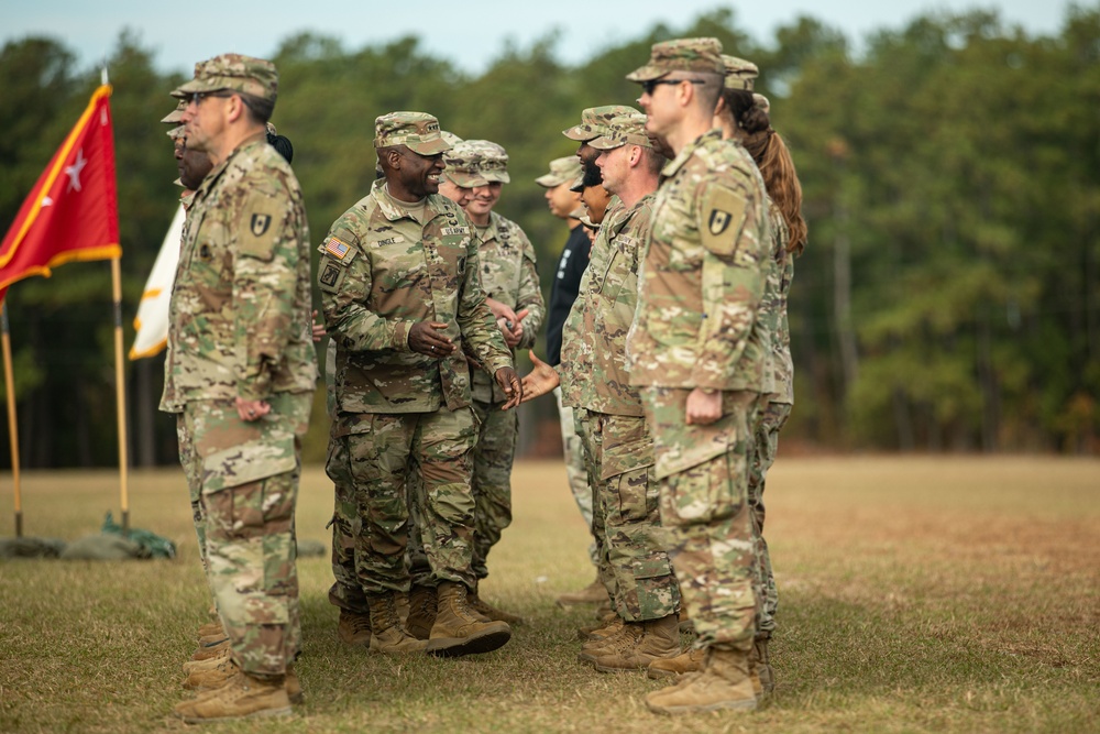 EFMB competitors become badge holders after graduation ceremony