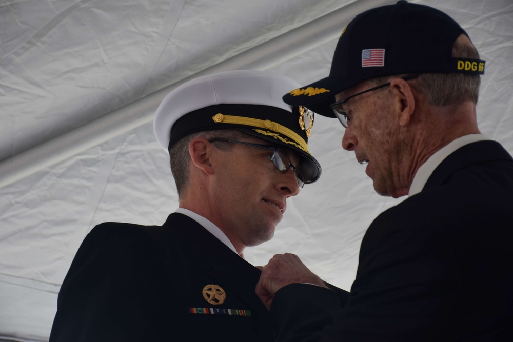 USS Gonzalez Change of Command