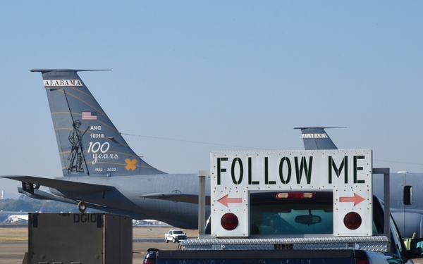 KC-135's on the Flightline