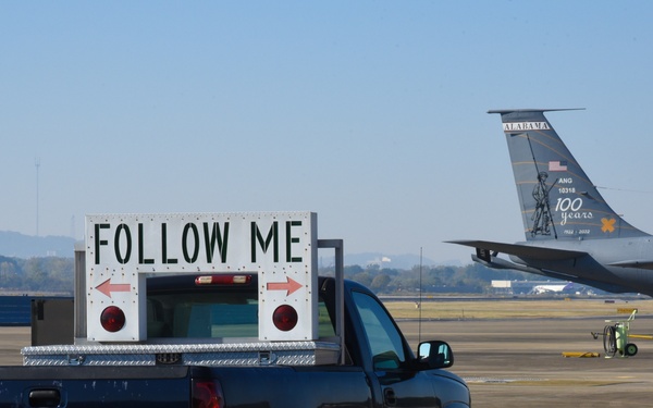 KC-135's on the Flightline