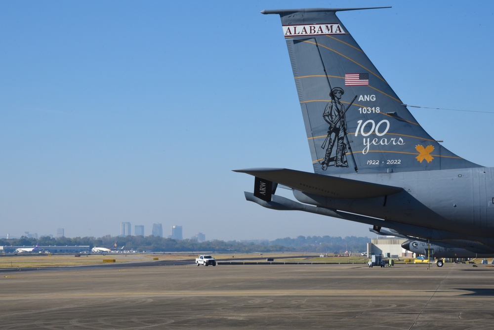 KC-135's on the Flightline