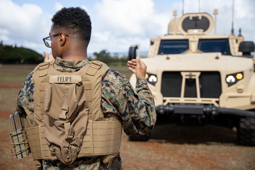 3d Marine Littoral Regiment establishes Alpha command node at Schofield Barracks